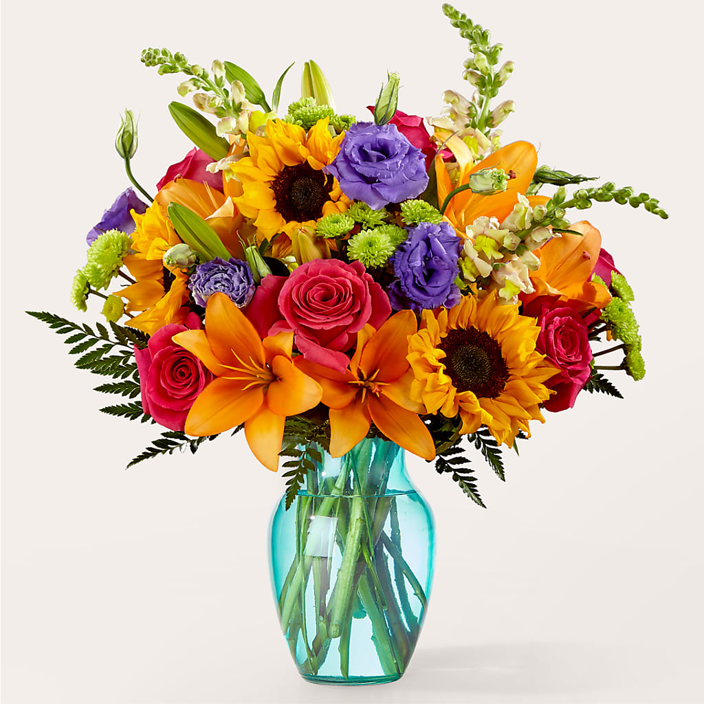 Double Rainbow Bouquet – Everbloom, Murfreesboro TN