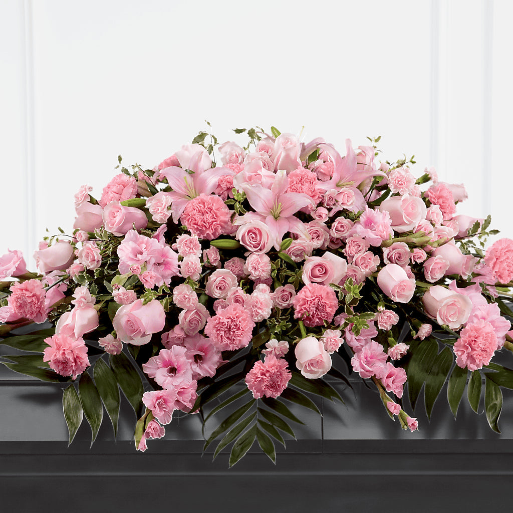Garden of Comfort Casket Spray (Standard) – Everbloom, Murfreesboro TN