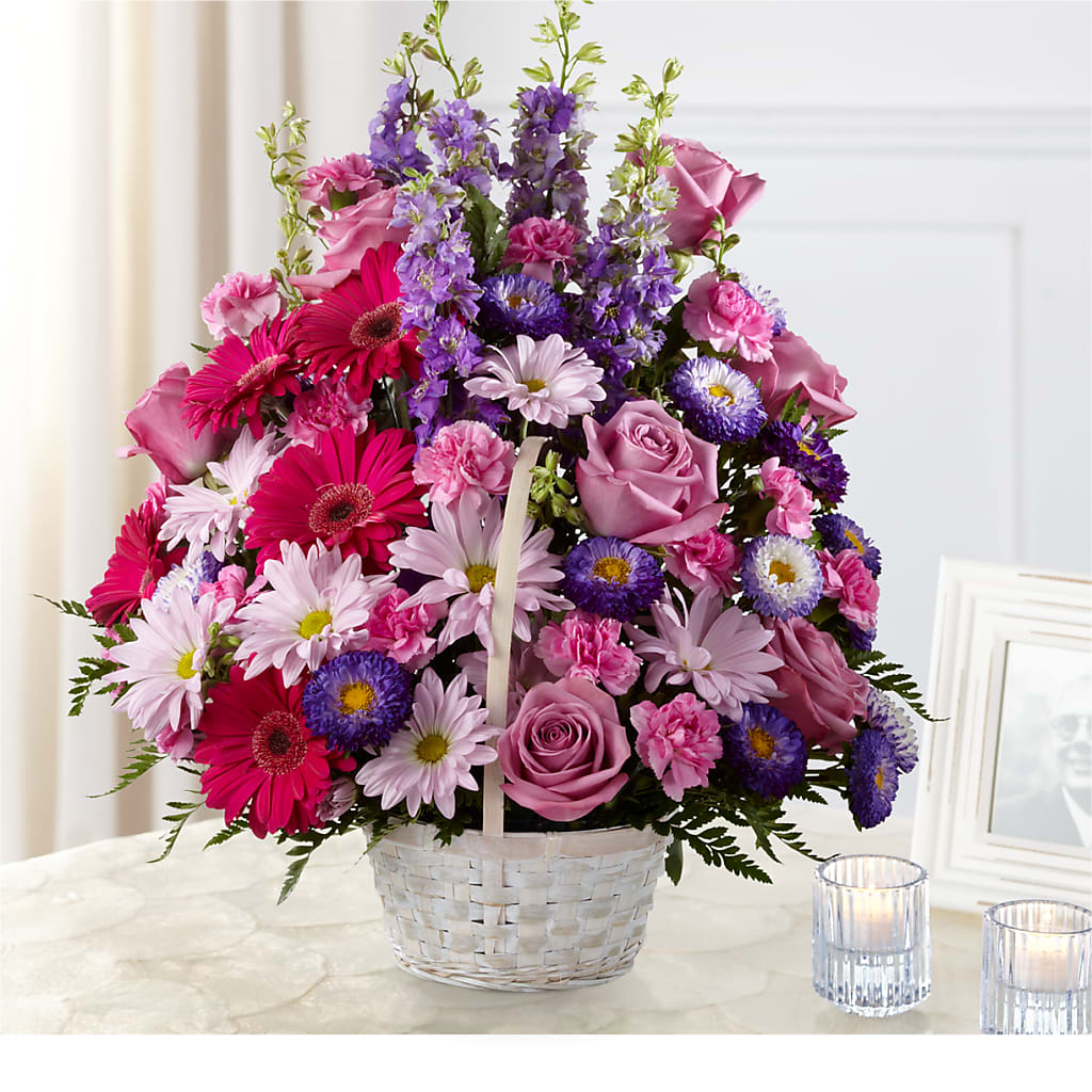 Pastel Peace Basket – Everbloom, Murfreesboro TN