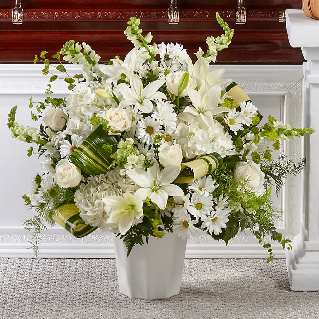 Thoughts of Tranquility Floor Basket – Everbloom, Murfreesboro TN