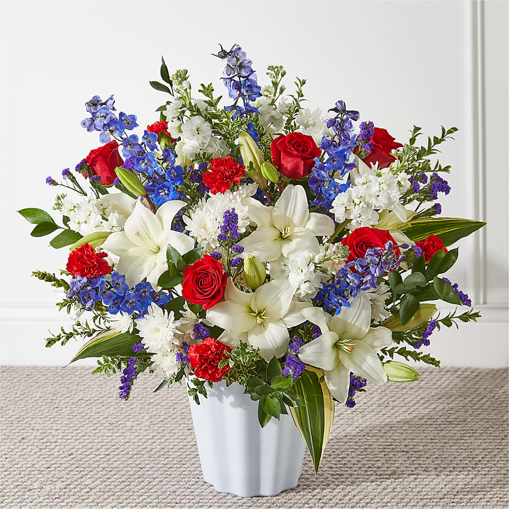 Consoled Floor Basket – Everbloom, Murfreesboro TN