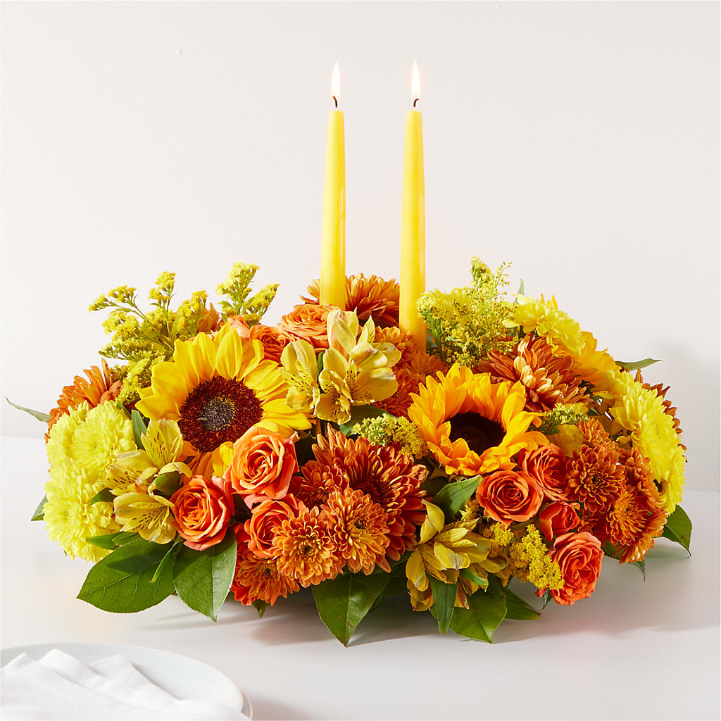 Autumn Harmony Centerpiece – Everbloom, Murfreesboro TN