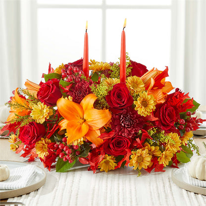 Autumn's Embrace Centerpiece –  Everbloom, Murfreesboro TN