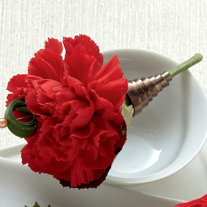Red Carnation Boutonniere –  Everbloom, Murfreesboro TN